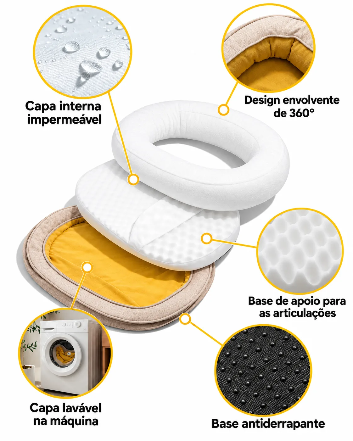 Cama Cloud - benefícios